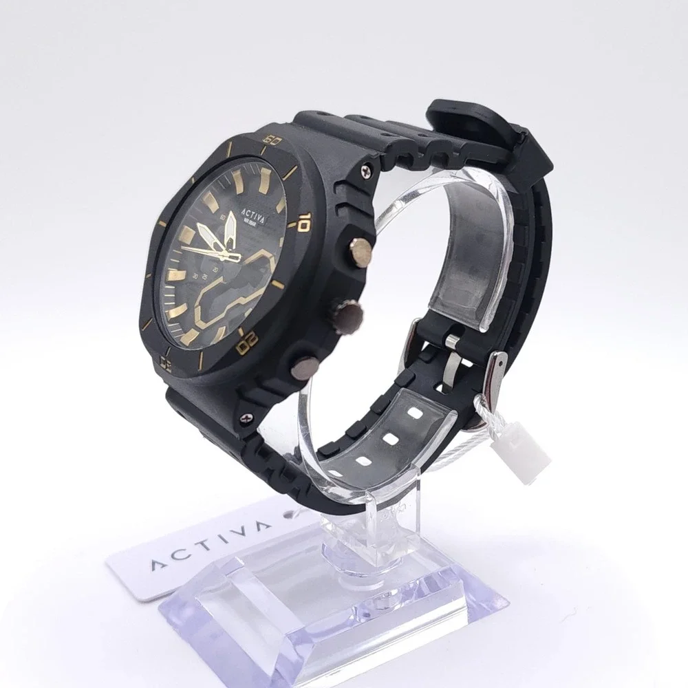 Invicta Activa Exon X Men's Black Analog Digital Watch 48mm New